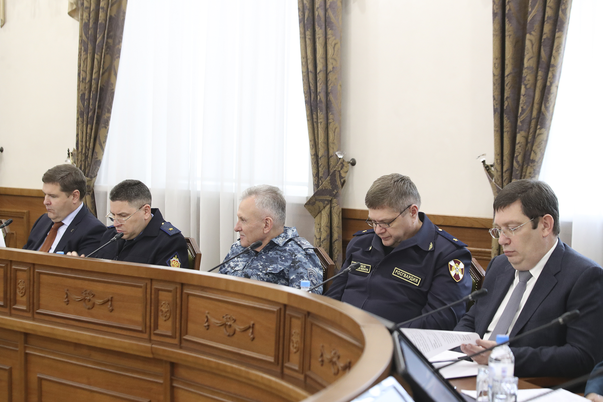 Совместное заседание антитеррористической комиссии Ростовской области и оперативного штаба в Ростовской области