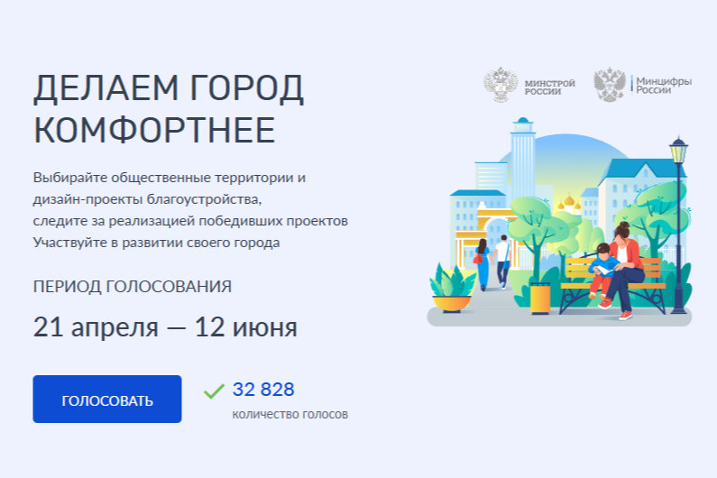 Более 30 тысяч жителей Дона проголосовали за объекты благоустройства в первые два дня после старта кампании