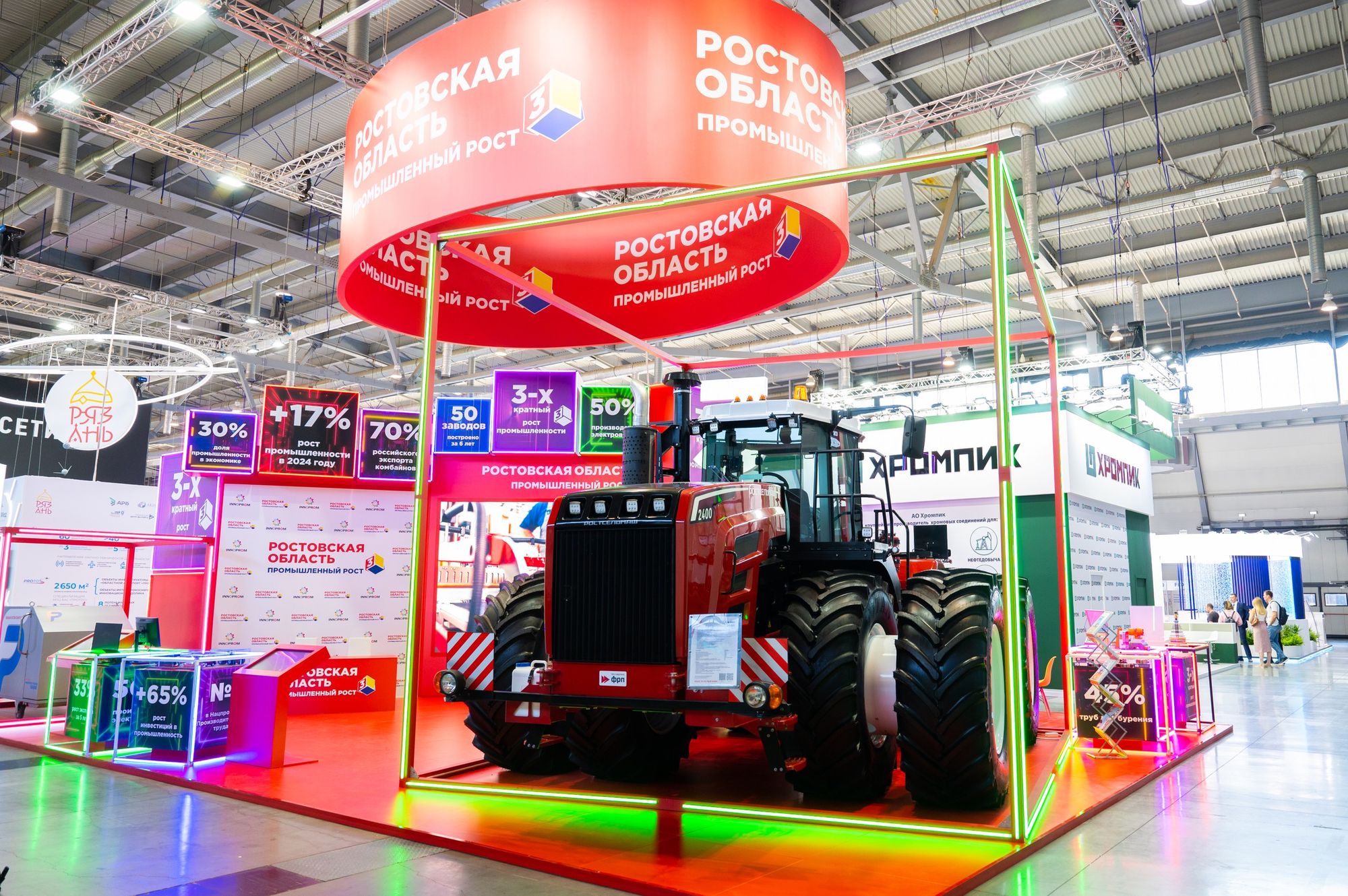 На «ИННОПРОМ-2024» Ростовская область заключила соглашений более чем на 177 млрд рублей