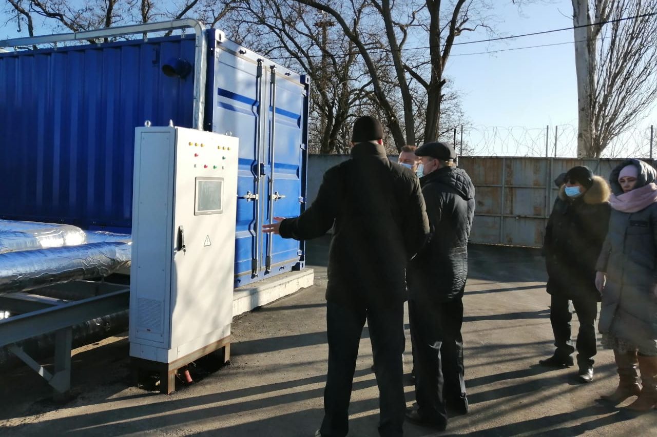 На водозаборных сооружениях Ростова запустили новую установку для нейтрализации запаха воды