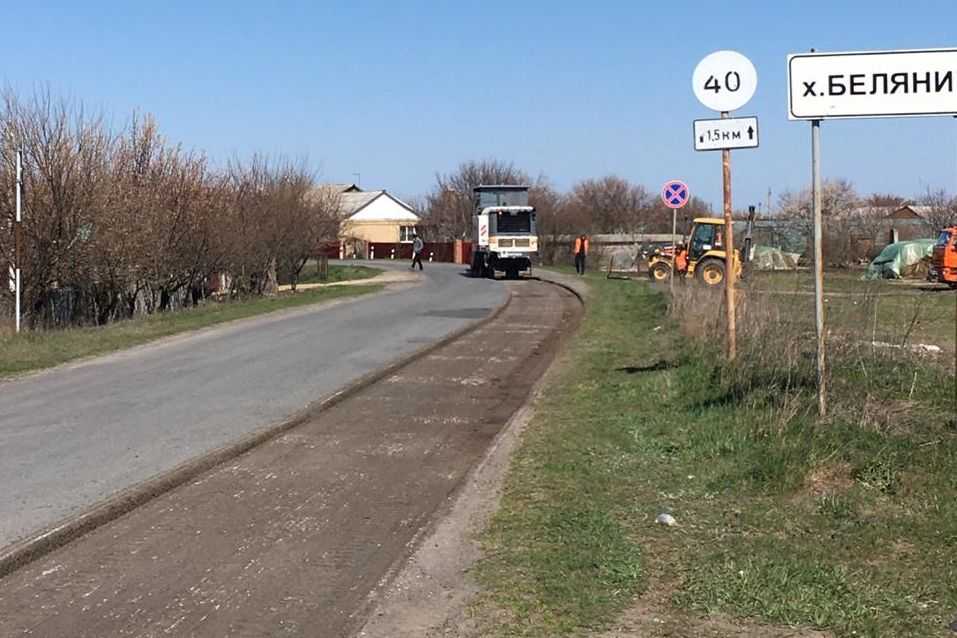 БКАД: начат капитальный ремонт трассы Багаевская - Белянин - Краснодонский
