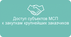Доступ субъектов МСП к закупкам крупнейших заказчиков