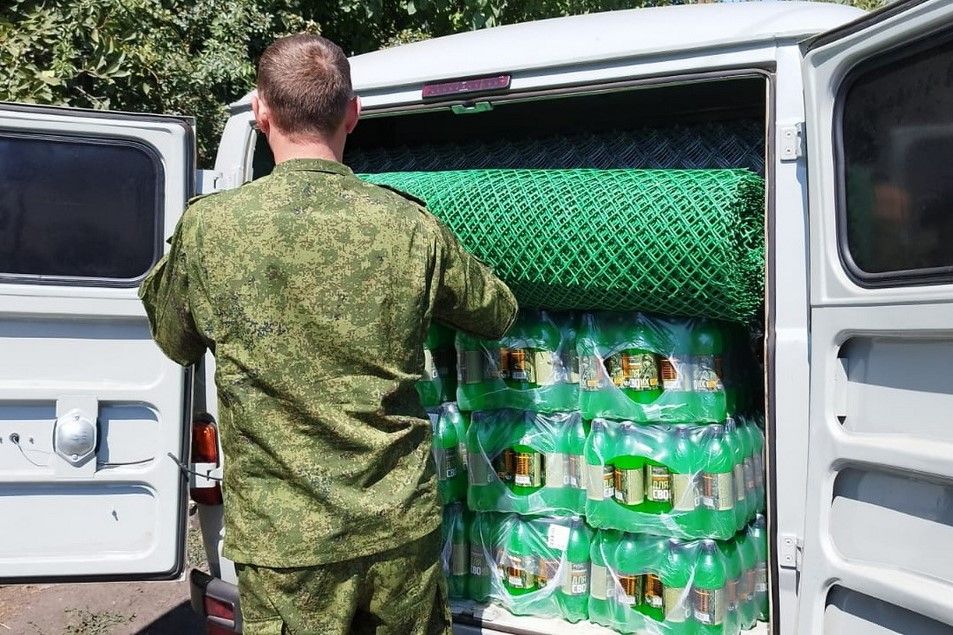 Донские казаки доставили очередную партию помощи боевым товарищам из добровольческого батальона «Барс-18»
