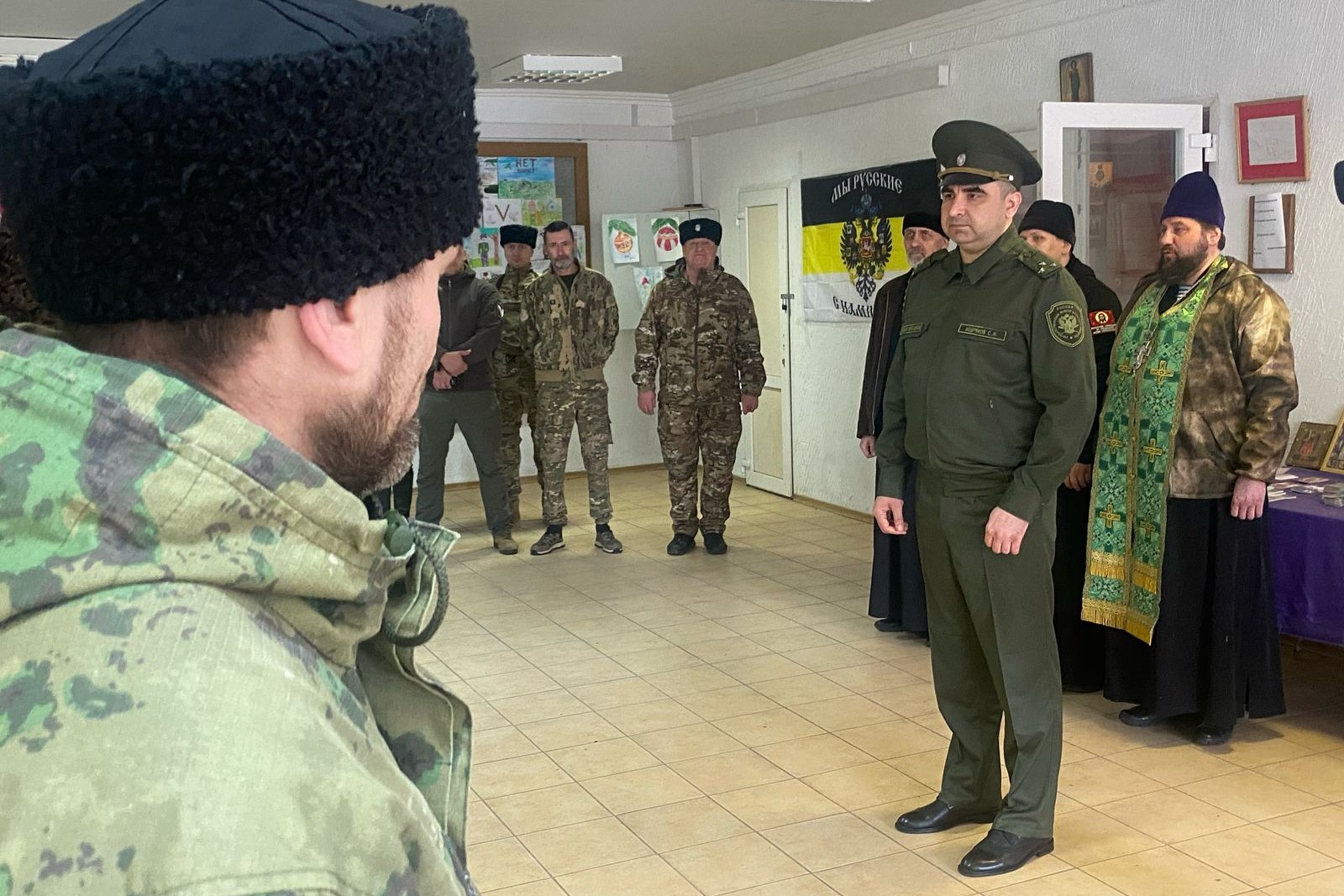 Очередная партия военно-технической помощи от правительства области и Всевеликого войска Донского доставлена казаками добровольцам бригады «Дон»