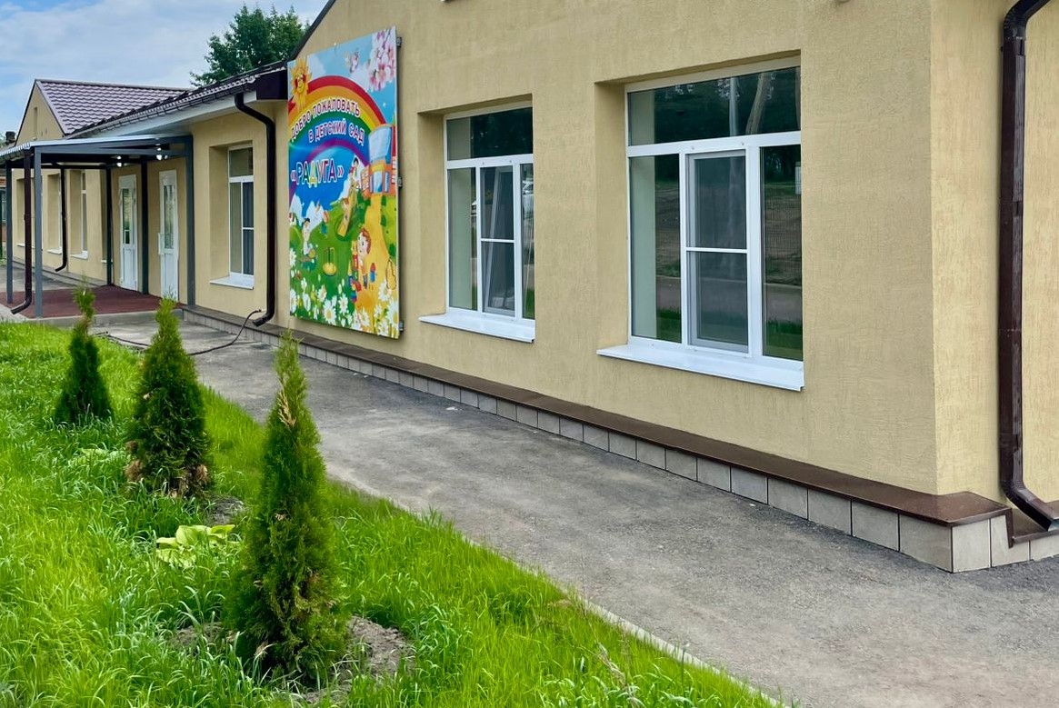 Детский сад №25 «Радуга» в хуторе Поповка Верхнедонского района после капитального ремонта