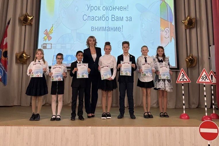 Открытые уроки по безопасности дорожного движения проходят в Ростовской области