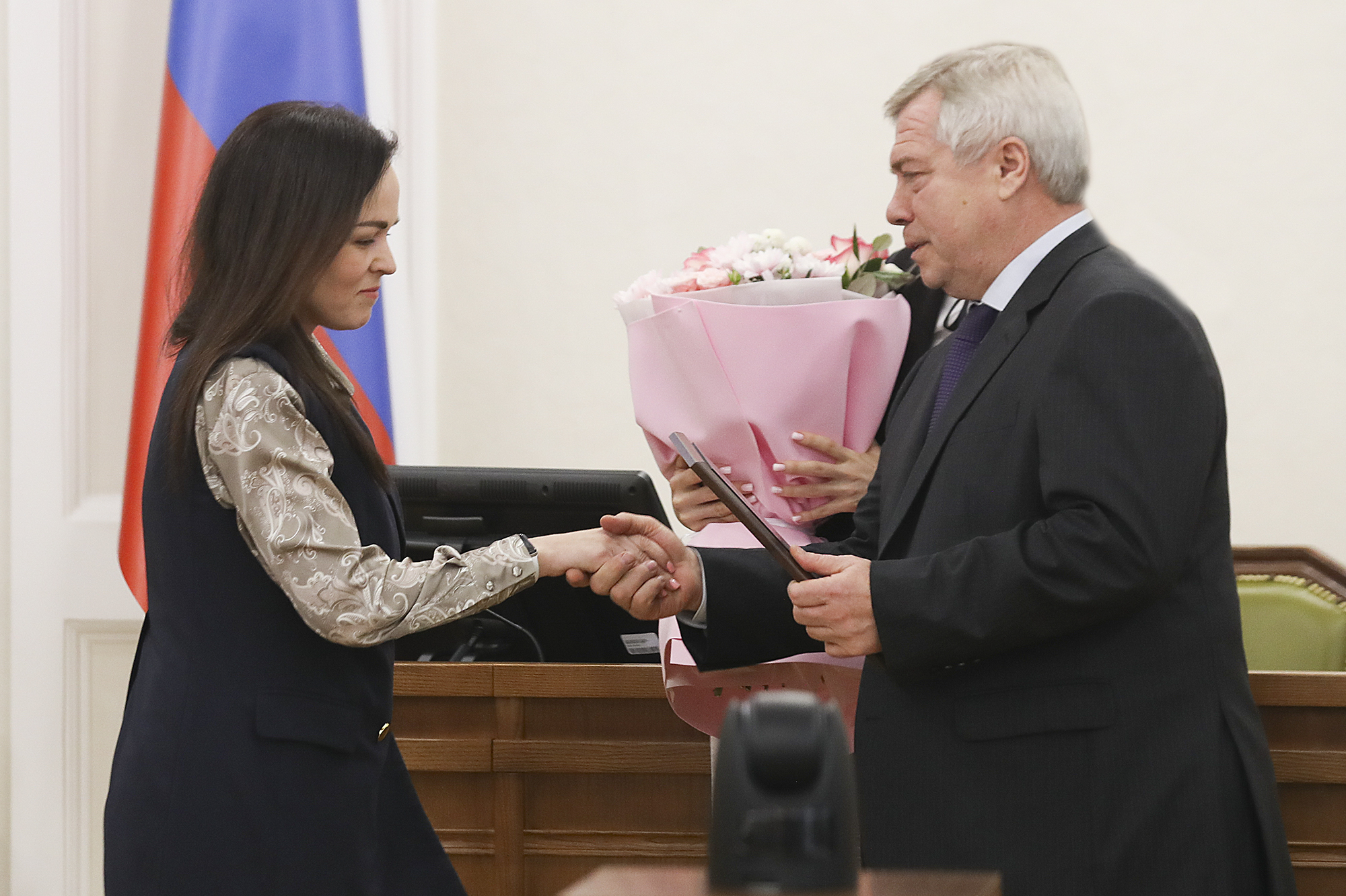 Совместное заседание антитеррористической комиссии Ростовской области и оперативного штаба в Ростовской области