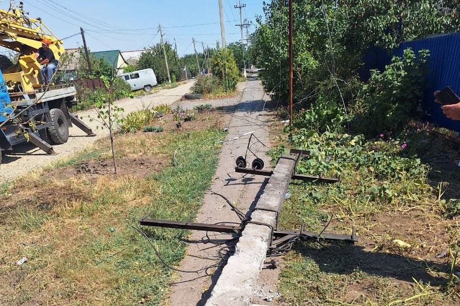 Донские энергетики восстановили электроснабжение в Сальске после атаки беспилотников