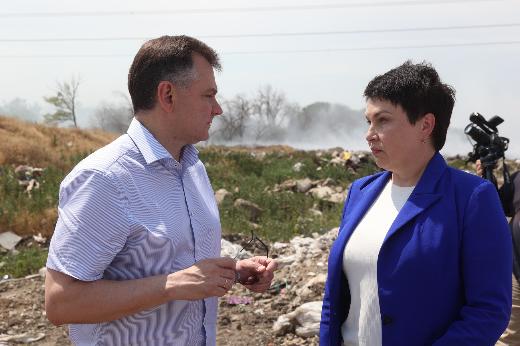 Юрий Слюсарь поручил организовать видеонаблюдение на полигонах ТКО в Ростовской области