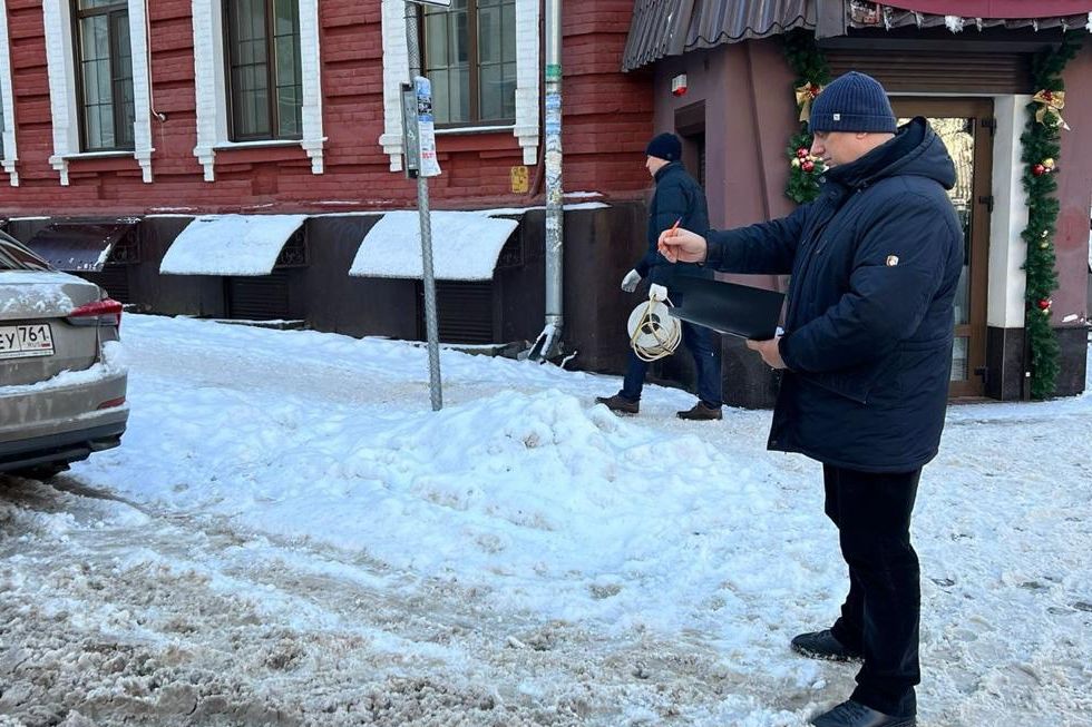 Административной инспекцией области возбуждено 139 дел за неуборку снега и наледи