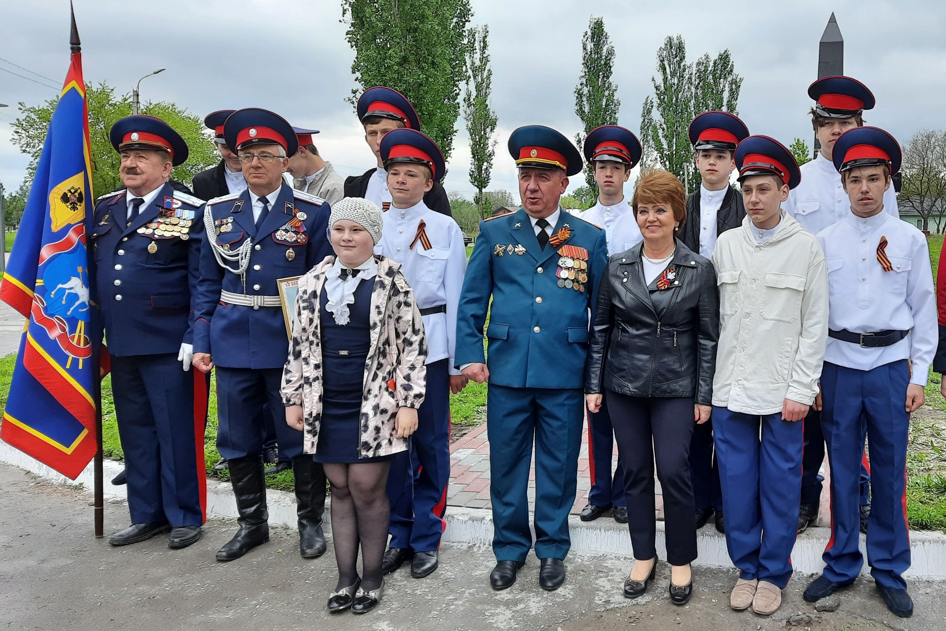 Памятный знак «Населенный пункт воинской доблести» открыт в станице Старочеркасской