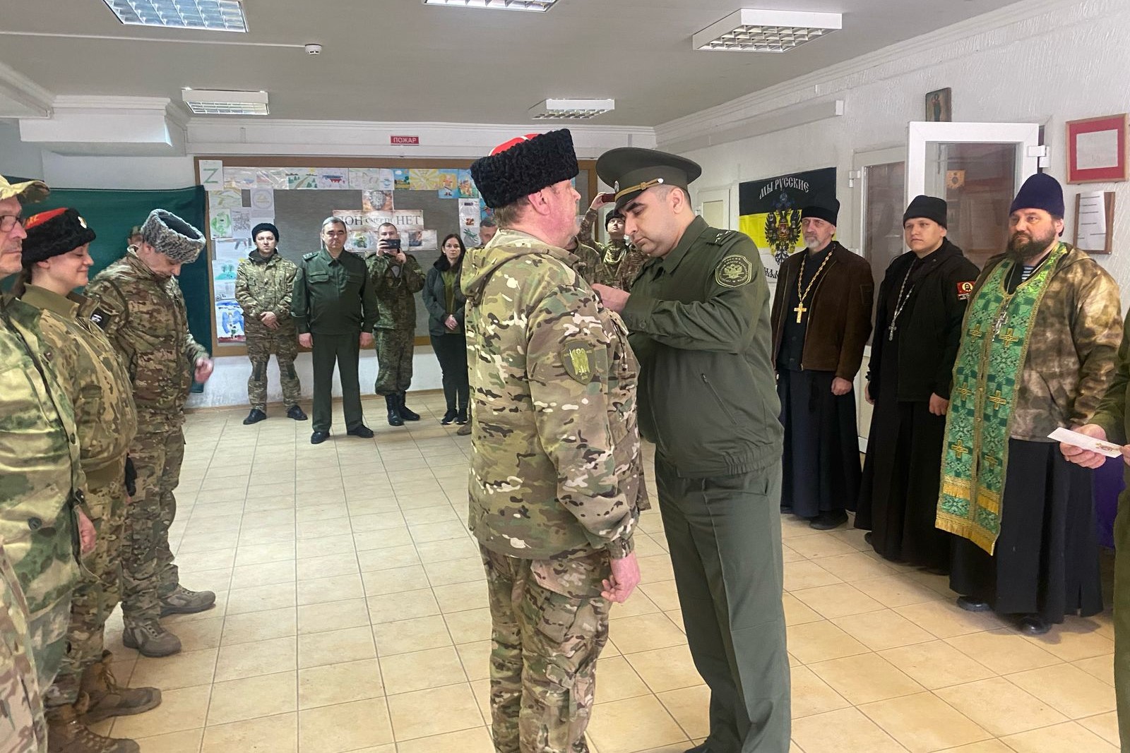 Очередная партия военно-технической помощи от правительства области и Всевеликого войска Донского доставлена казаками добровольцам бригады «Дон»
