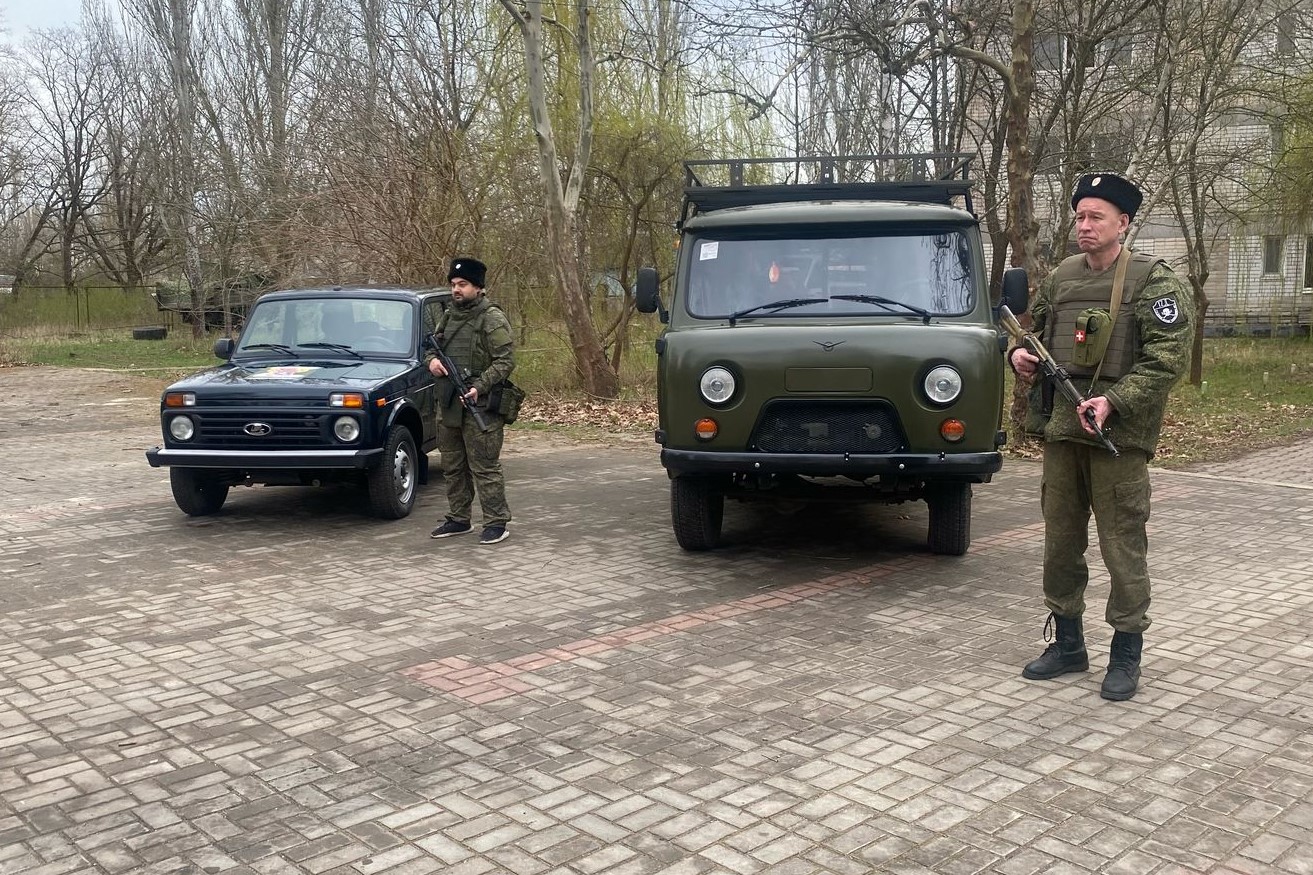 Очередная партия военно-технической помощи от правительства области и Всевеликого войска Донского доставлена казаками добровольцам бригады «Дон»