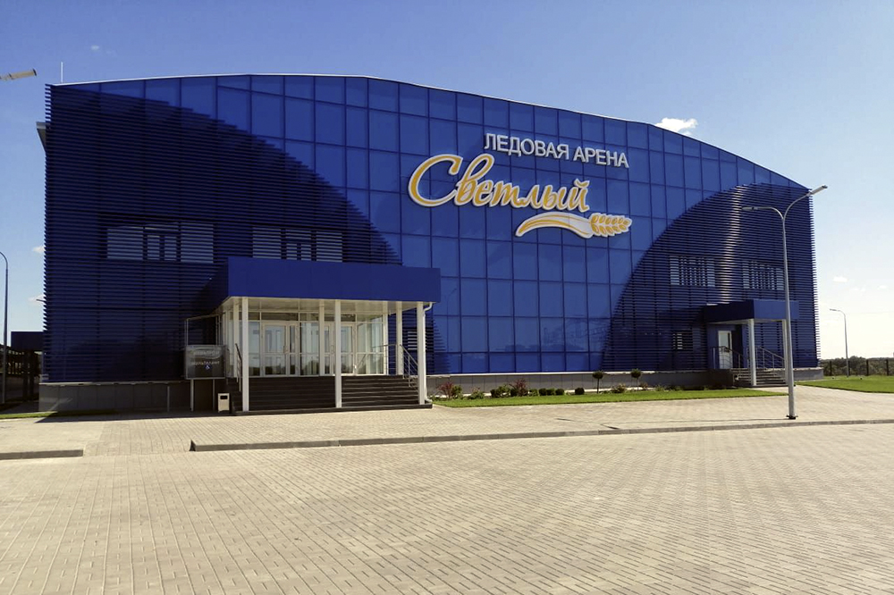 Ледовая арена в Кашарском районе Ледовая арена в Кашарском районе