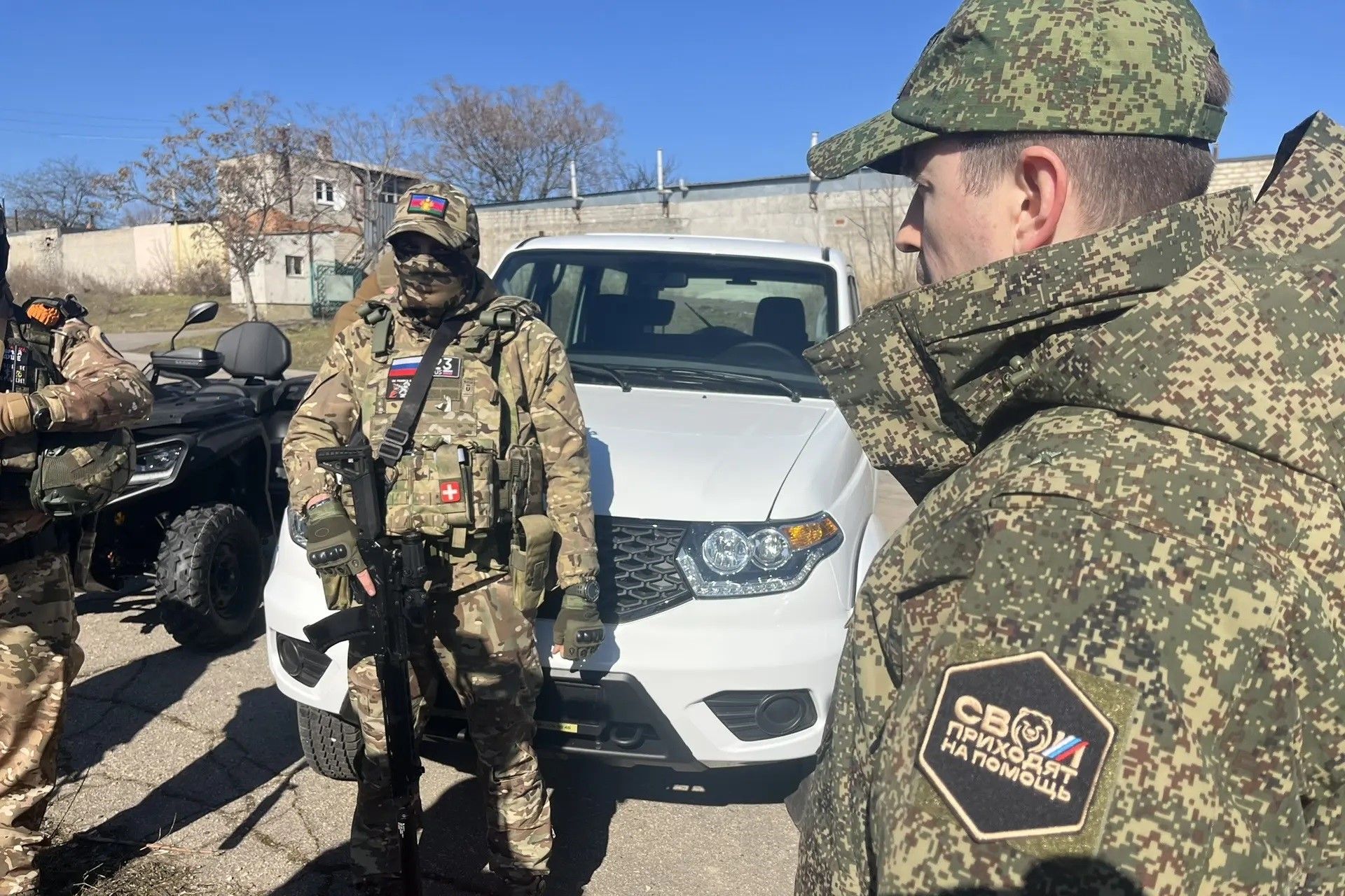 Очередная партия военно-технической помощи передана бойцам отряда «Ростов»