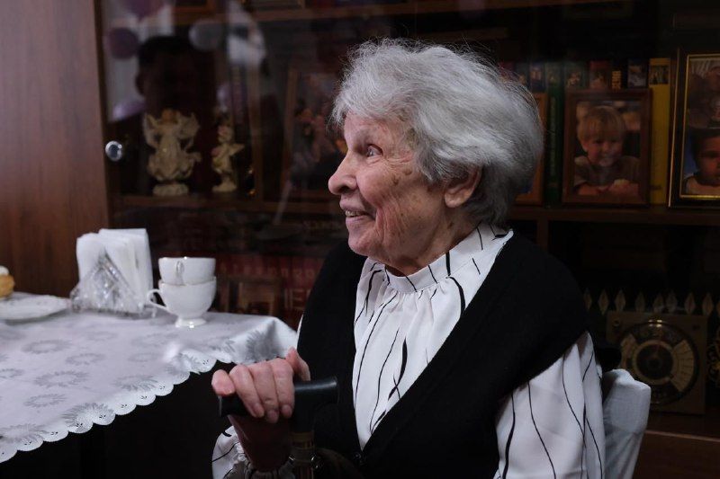 100-летие отметила участник Великой Отечественной войны, отличник народного просвещения Галина Рогова