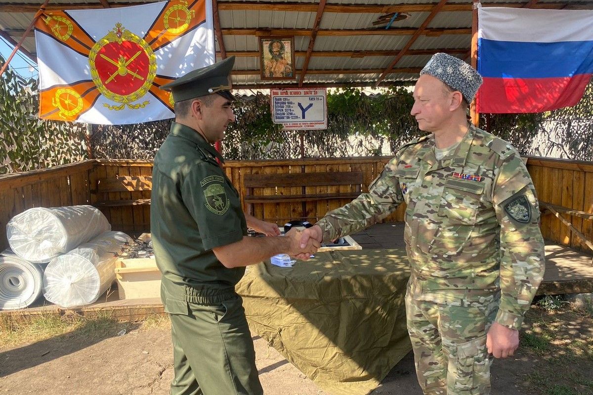 Очередная партия военно-технической помощи доставлена казакам в зону СВО