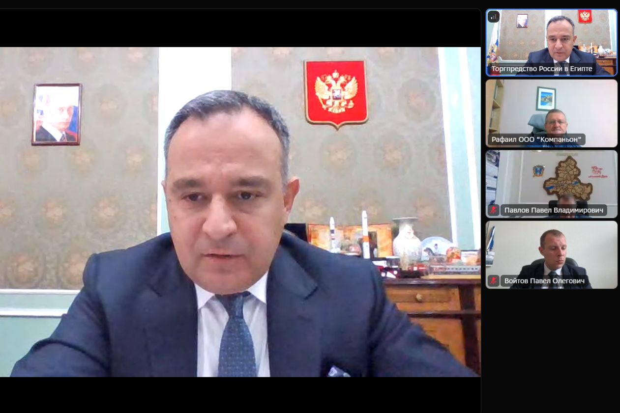 Доля Египта во внешнеторговом обороте Ростовской области за 2025 год составила 8,7%