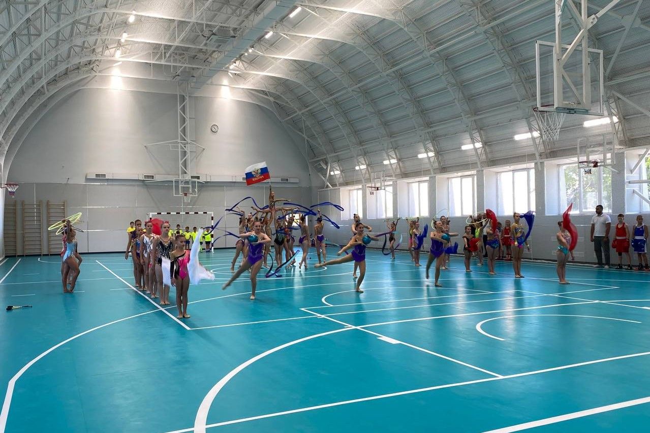 Новый спортивный комплекс открыли в Октябрьском районе
