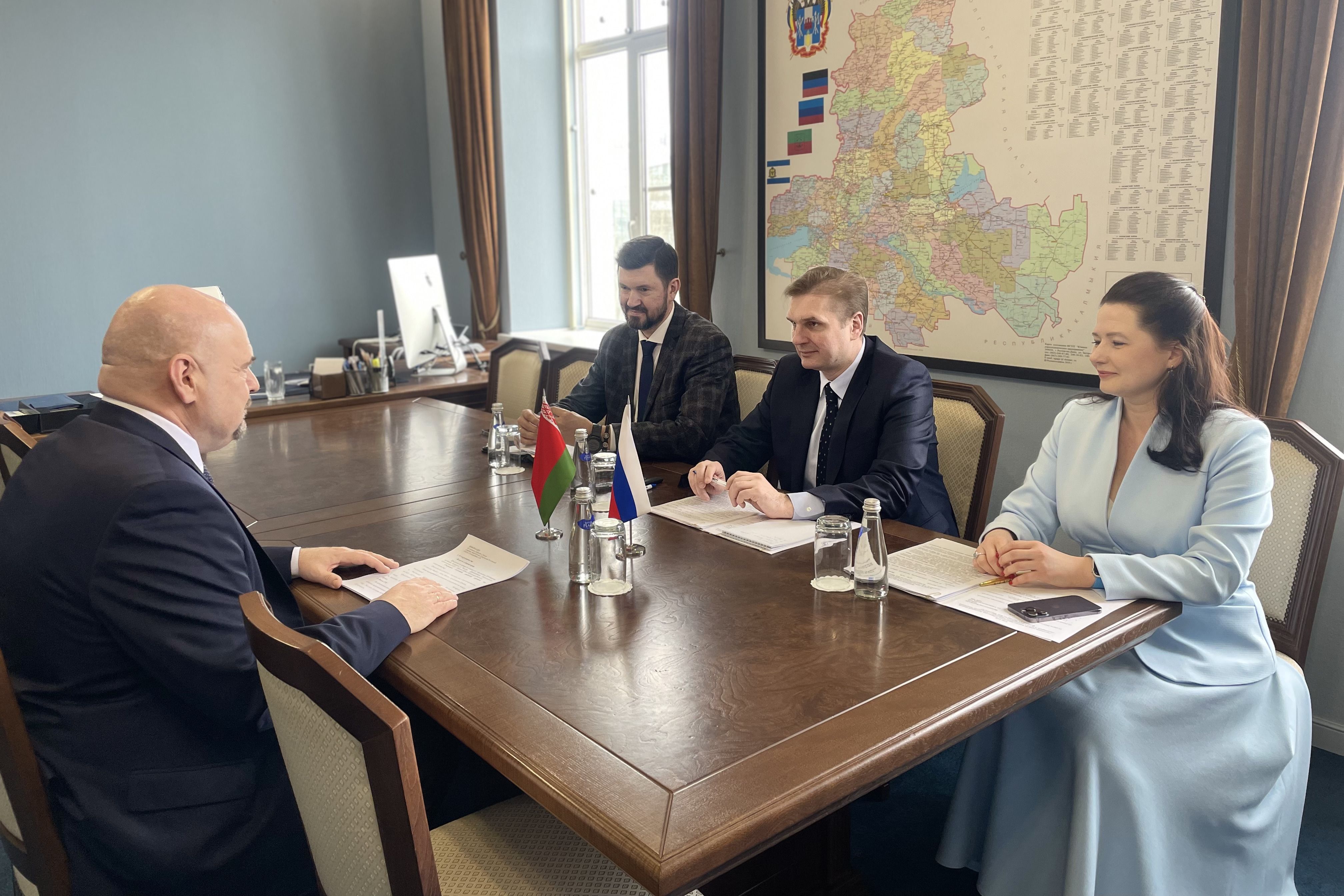 Донской регион намерен расширять сотрудничество с Республикой Беларусь
