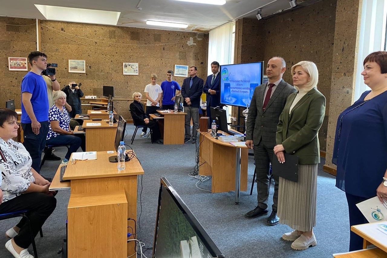Донские пенсионеры «сразились» в компьютерном многоборье