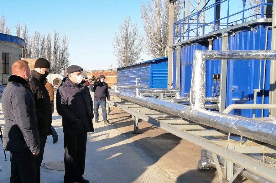На водозаборных сооружениях Ростова запустили новую установку для нейтрализации запаха воды